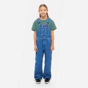 DICKIES - DENIM BIB KIDS - Indigo Blue