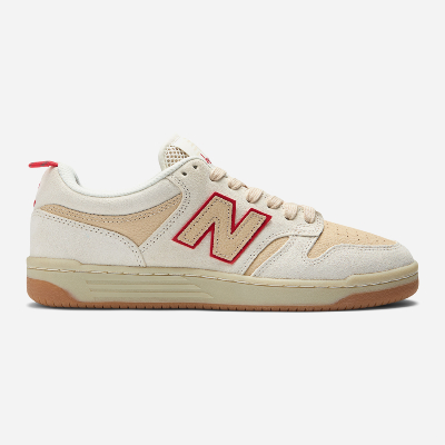 New Balance Numeric x Chocolate - NM 480 - Sea Salt / Red