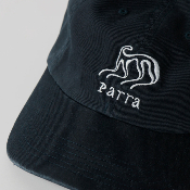 Parra - Alien head 6 panel hat - Midnight blue