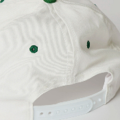 Parra - Balled 6 Panel Hat - White