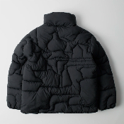 Parra - Boring village puffer jacket - Black