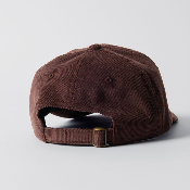 PARRA - FANCY 6 PANEL HAT - Dark Mahogany