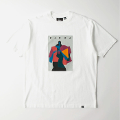 PARRA - HORSES T-SHIRT - White