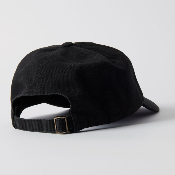 PARRA - SIGNATURE 6 PANEL HAT - Black Black