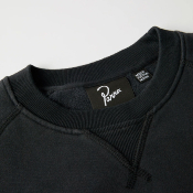 PARRA - BLOB LOGO CREW NECK SWEATSHIRT - Washed Black