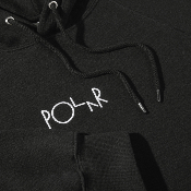 POLAR - DEFAULT HOODIE- Black