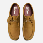 CLARKS - WALLABEE GTX - Oakmoss Nubuck