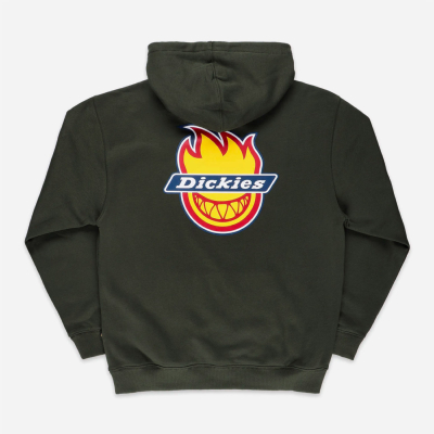 DICKIES X SPITFIRE - HOODIE KIDS - Olive Green