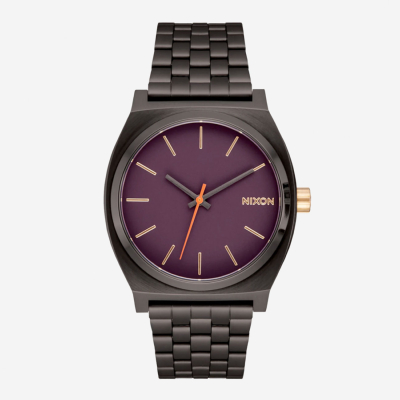 NIXON - TIME TELLER - Gunmetal / Blackberry / Gold