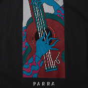 PARRA - CHEAP STRINGS T-SHIRT - Black