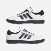 ADIDAS SKATEBOARDING - TYSHAWN II - Crystal White Core Black Charcoal Solid Grey