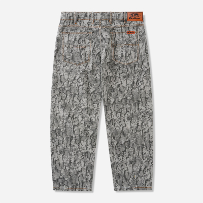 Butter Goods - Bark Camo Denim Jeans (BAGGY) - Black