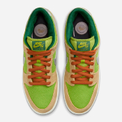 NIKE SB - DUNK LOW PRO PRM "ESCARGOT"  -  Sesame Metallic Silver Pear Fir