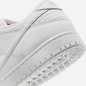 Nike Sb - Dunk Low Pro Iso -  White / White-White-White