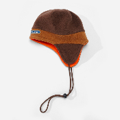 Cash Only - Flap Beanie - Brown