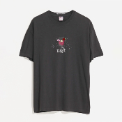 Misfit Shapes - Young Warmer Tee - Pigment Black