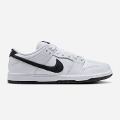 Nike SB - Dunk Low Premium Pro - White / Black White Black