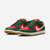 Nike SB - Dunk Low Premium Seattle SuperSonics - Fire White University Gold Fire Red