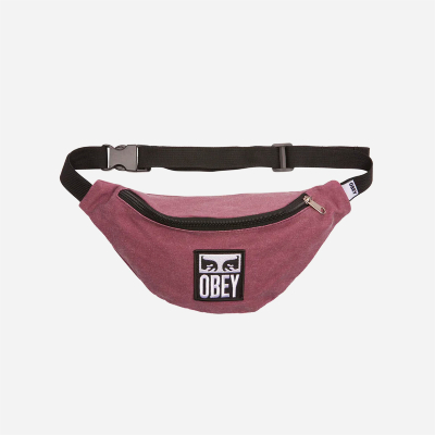 Obey - Wasted Hip Bag - Pigment Burgundy