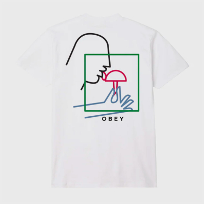 OBEY - TASTE TEST TEE - White