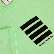 Polar - Tape and Panther Tee - Mint Green