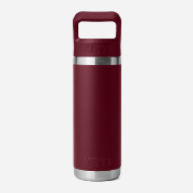 YETI - BOUTEILLE RAMBLER 18oz (532 ml) BOUCHON PAILLE - Wild Wine Red