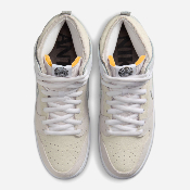 NIKE SB - DUNK HIGH x ANTIHERO - White / White / Black