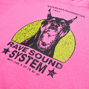 RAVE SKATEBOARDS - RSS ZIP HOODIE - Hot Pink