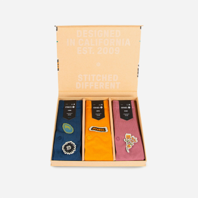 Stance - ICON PATCHES BOX SET - Dark Royal