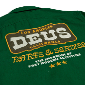 DEUS EX MACHINA - BUCKLE UP SHIRT - Hillside Green