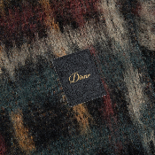 DIME - PLAID MOHAIR KNIT - Black