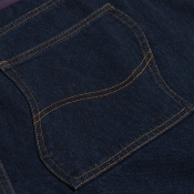 DIME - CLASSIC BAGGY DENIM PANTS - Indigo