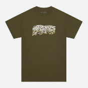 FUCKING AWESOME - BURNT STAMP TEE - Olive