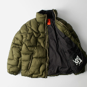 Parra - Boring village puffer jacket - Green