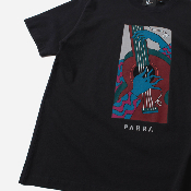 PARRA - CHEAP STRINGS T-SHIRT - Black