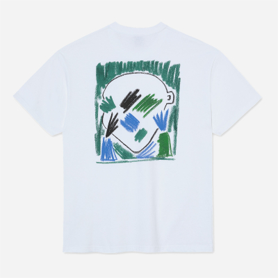 POLAR - PORTRAIT TEE - White