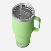 YETI - MUG RAMBLER 25 oz (710 ml) AVEC COUVERCLE A PAILLE - Key Lime