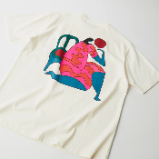 Parra - Face ball t-shirt - Off white