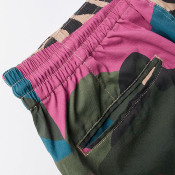 PARRA - DISTORTED CAMO SHORTS - Pink