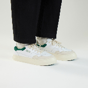 STEPNEY WORKERS CLUB - PEARL LEATHER - White Green