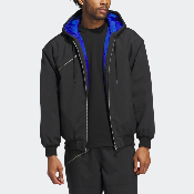 Adidas Skateboarding x Mark Gonzales - Shmoo Canvas Jacket - Black / Team Royal Blue