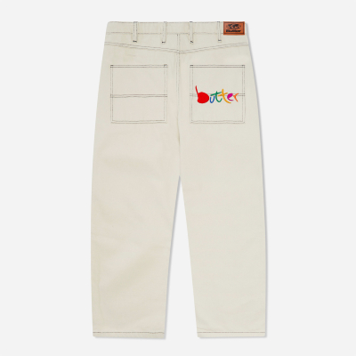 Butter Goods - Art Denim Jeans (RELAXED) - Bone