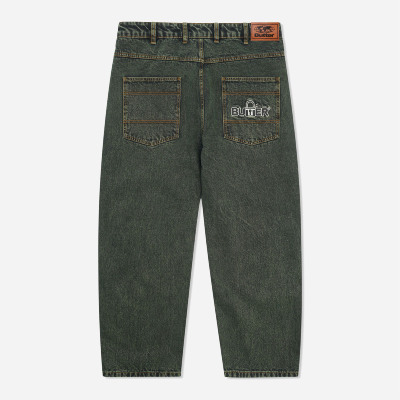 Butter Goods - Lock Baggy Denim Jeans - Washed Ivy