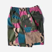 PARRA - DISTORTED CAMO SHORTS - Pink