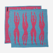 PARRA - HOT WATERS KITCHEN TOWEL SET OF 2 - Multi