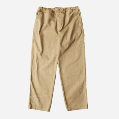 PARRA - STITCHED UP DUCK PANTS - Tan