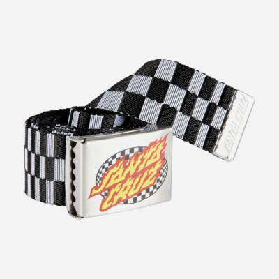 SANTA CRUZ - Oval Check Flame Belt - Beat Check