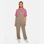 DICKIES - CLASSIC HICKORY BIB - Mushroom