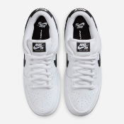 Nike SB - Dunk Low Premium Pro - White / Black White Black