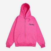 RAVE SKATEBOARDS - RSS ZIP HOODIE - Hot Pink